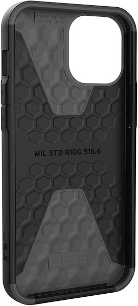 Чехол Uag Civilian для iPhone 12/12 Pro 6.1" серебро (Silver)