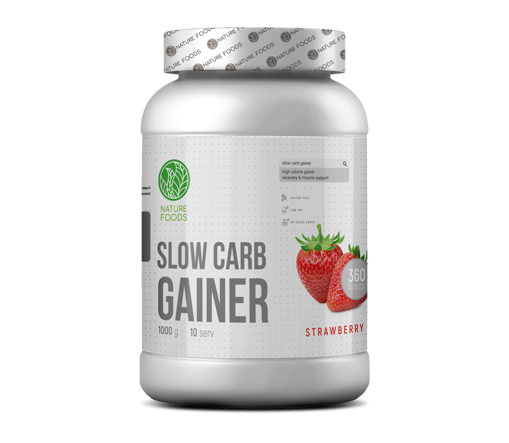 Nature Foods Slow Carb Gainer банка (1000 гр.)