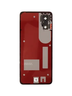 Задняя крышка для Vivo V50 Lite черная (Black) со стеклом камеры