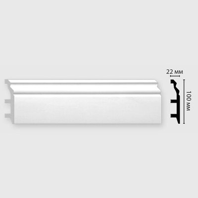 Плинтус Decomaster D232 D232-115 ДМ