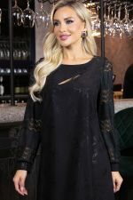 Платье Мельбурн (черное) П11610 LT Collection