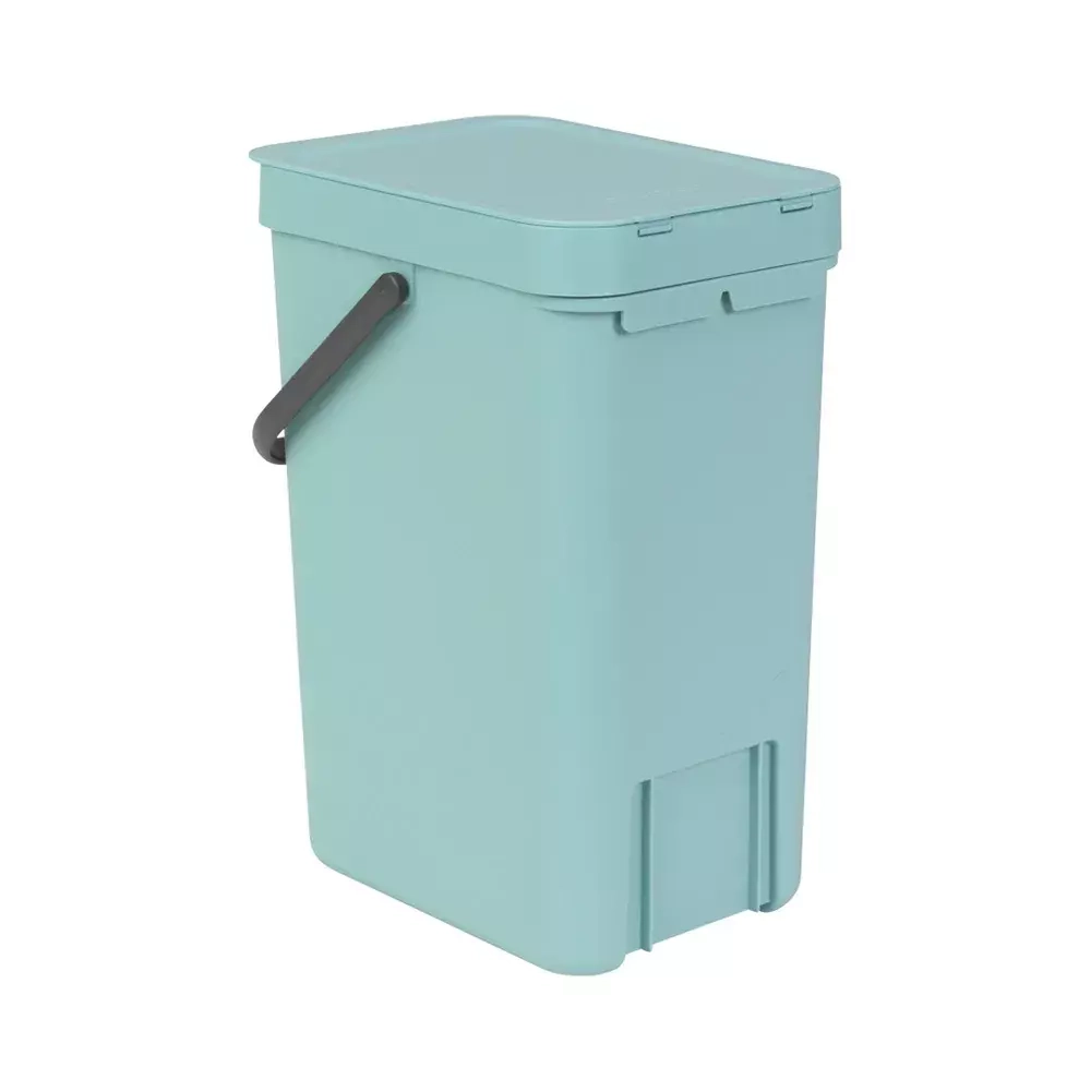 Brabantia - Контейнер для мусора Sort &amp; Go 12л мятный / артикул   109744  / GTIN 8710755109744