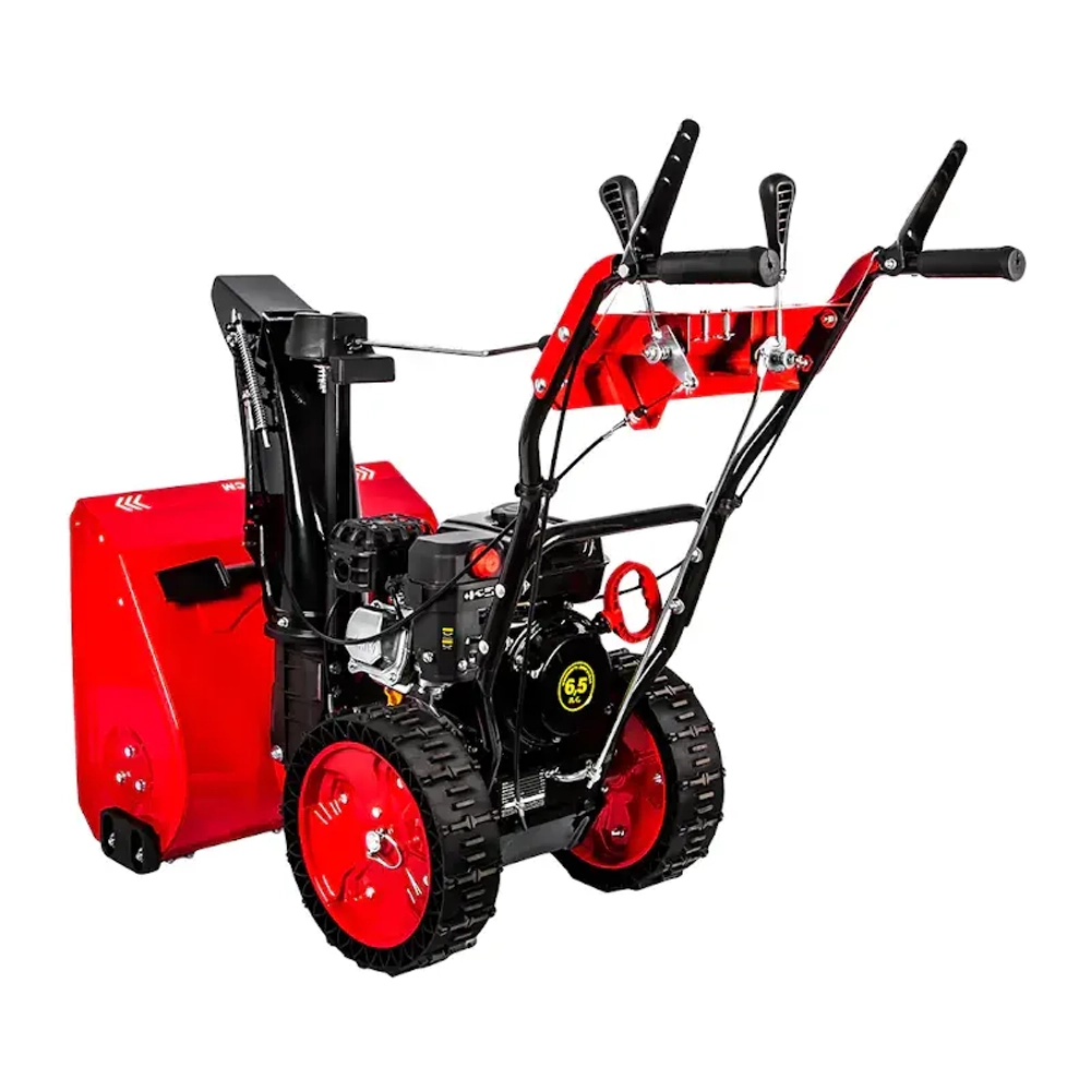 DDE ST6563 снегоуборщик бензиновый 6.5 л.с. ковш 61 см, выброс 11 м, 4 вперед/1 назад 796-665