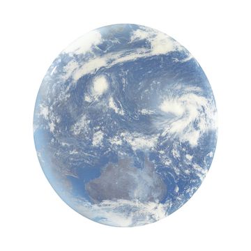 Настенно-потолочный светильник 36W 4000K 3085/CLN белый/синий PALE SPACE Sonex