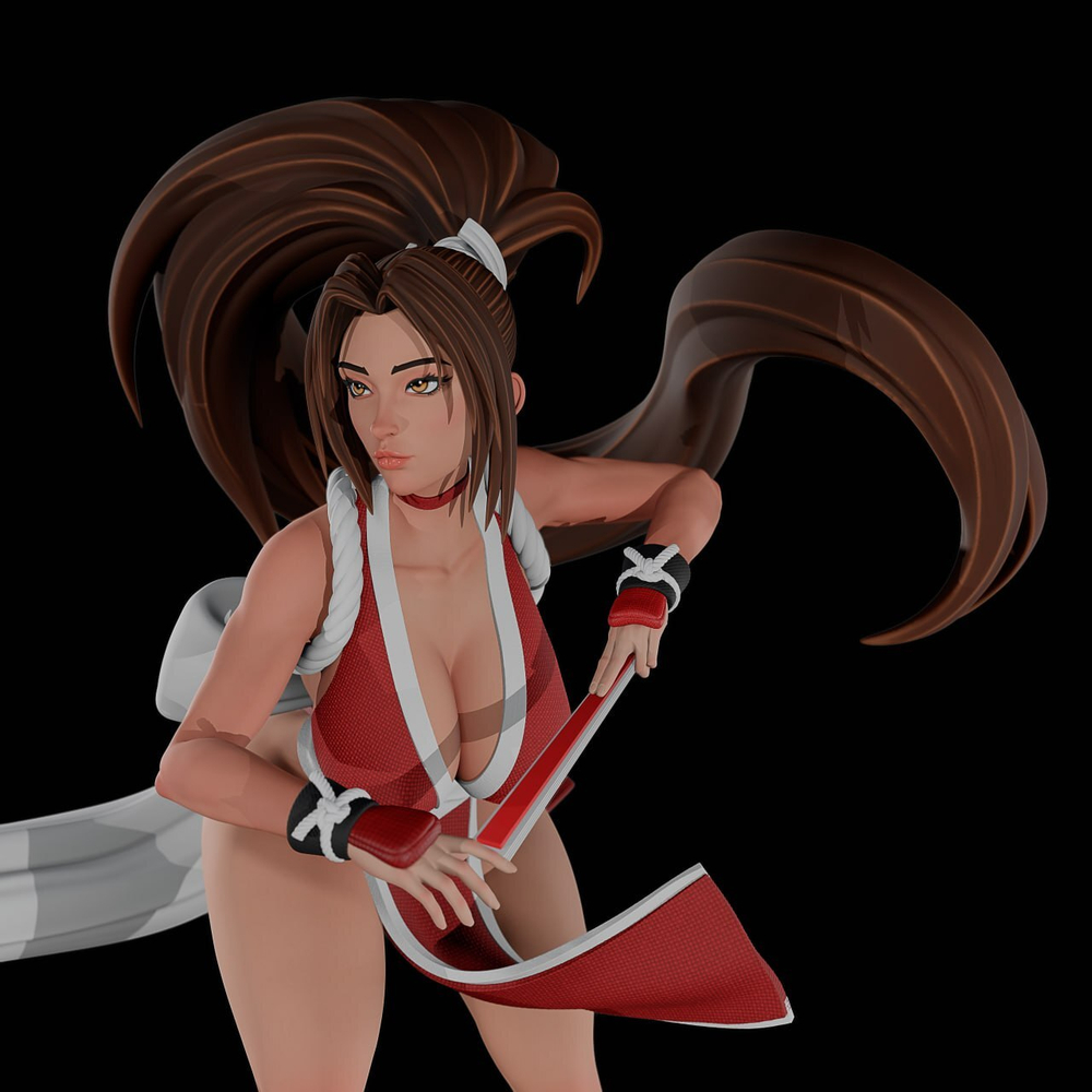 Май Сирануй Король бойцов Фатальная ярость Mai Shiranui King of Fighters Fatal Fury Фигурка