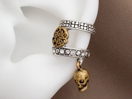 Кафф 13мм, "Alexander McQueen"