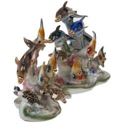 GAEM Фигурка декоративная "Морская композиция", L23 W9 H13 см, 4в.