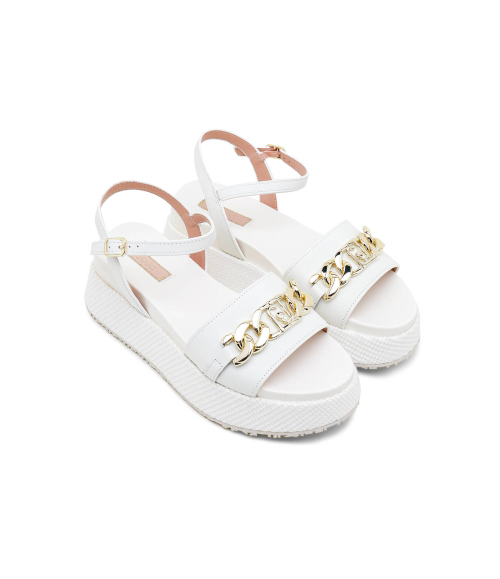 Кожаные босоножки frida 31 Liu Jo - белый(SA4149 P0102)