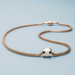 Шарм Bering Arctic Symphony EndlessLove-2 розовое золото