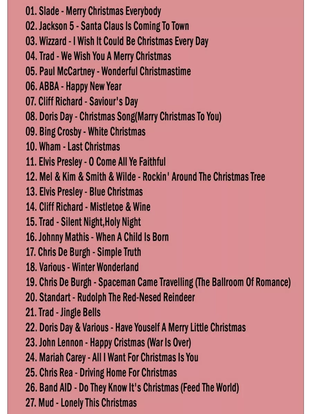 Wonderful Christmas (Караоке DVD)