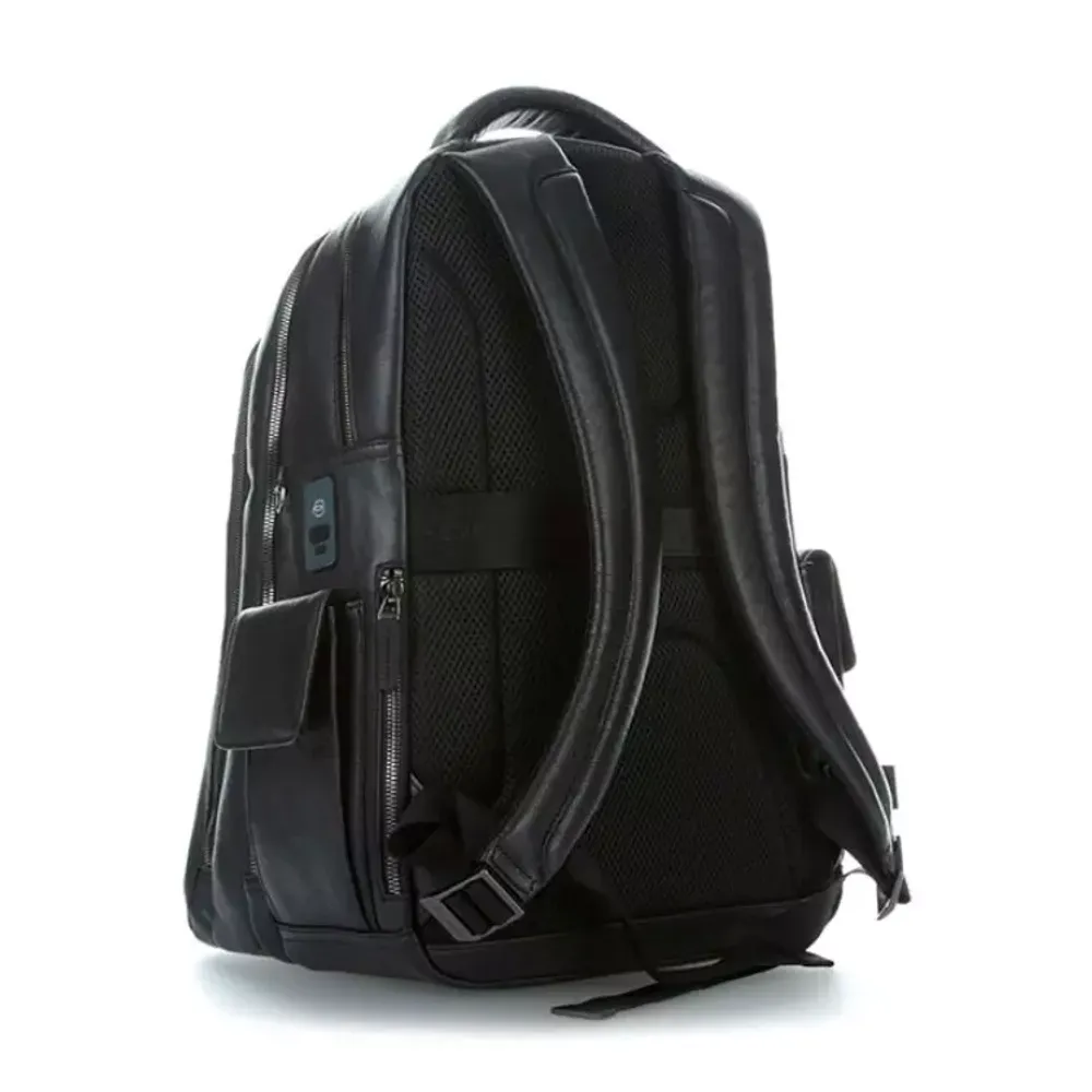 Рюкзак Piquadro Black Square черный из натуральной кожи (CA3444B3BM/N) 1