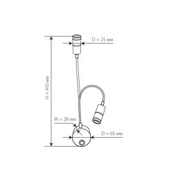 ULT-F21-3W-4000K IP20 BLACK Светильник светодиодный настенный гибкий для интерьерного освещения. 85-265В. Белый свет 4000К. Черный. TM Uniel