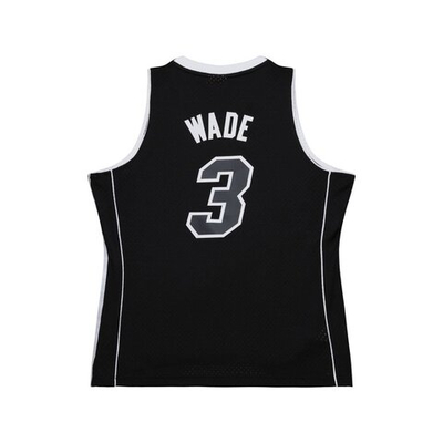 Баскетбольная джерси Mitchell&Ness NBA Swingman Jersey 2011/12 Miami Heat Dwyane Wade Black