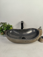 Раковина из речного камня RS-65625 60*31*16 0857