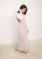 Платье PETRA с длинным рукавом, пыльная роза