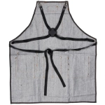 Фартук универсальный рабочий «PATRON», четыре кармана, цвет черный, 81*68см