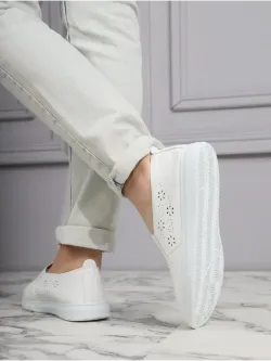 Мокасины летние с перфорацией