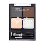 CHARME Набор теней для коррекции бровей "True Blend" (NATURAL) 4 в 1