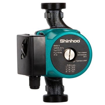 Циркуляционный насос Shinhoo Basic S 25-6S 180 с гайками (71211002)