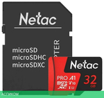 Карта памяти Netac MicroSD P500 Extreme Pro 128GB (NT02P500PRO-128G-S)