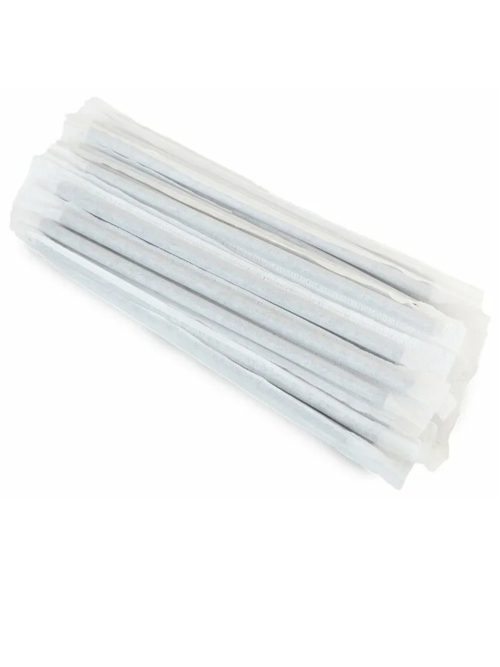 ТРУБОЧКИ ЦВЕТНЫЕ\ЧЕРНЫЕ В БУМАЖНОЙ ИНД. УП. 8*24 16\20 УП.