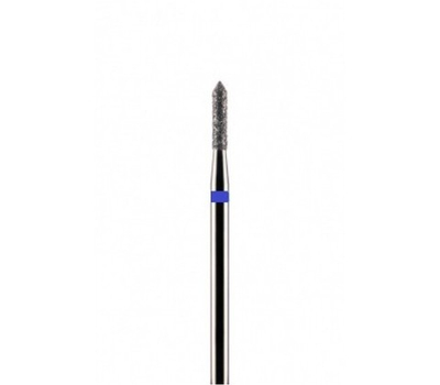Фреза алмазная Цилиндр заостренный, 16 мм, синяя