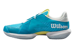Женские Кроссовки теннисные Wilson Kaos Swift 1.5 W - algiers blue/white/snny limy