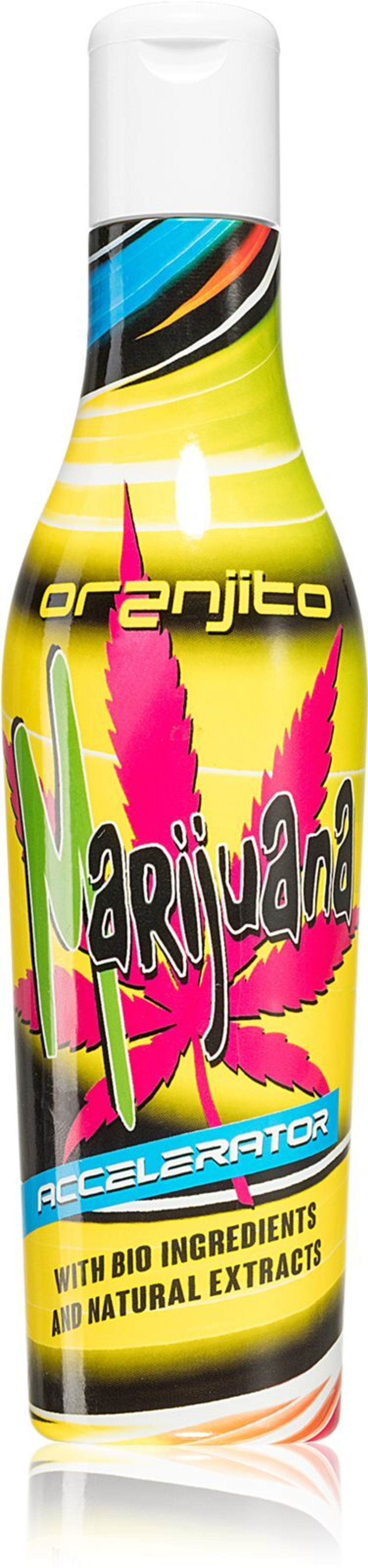 Oranjito Marijuana - лосьон для загара для солярия с биокомпонентами и ускорителем загара /   200  ml  / GTIN 8594040070069