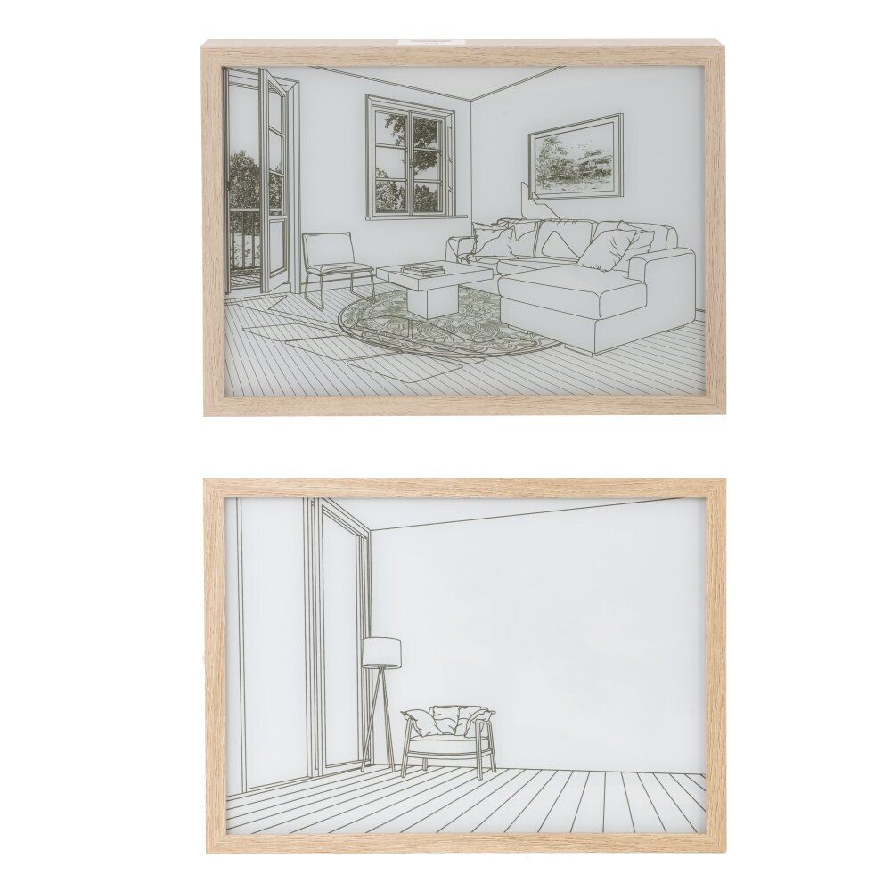 GAEM Панно (подсветка, USB), L31 W4 H23 см, 2в.