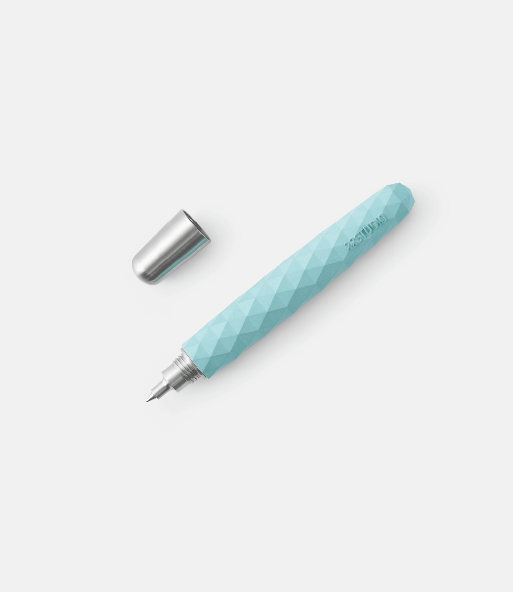 Polygon Rollerball Pen Celeste — ручка из бетона