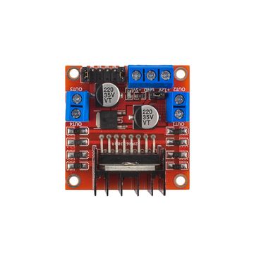 Драйвер двигателя L298N красный