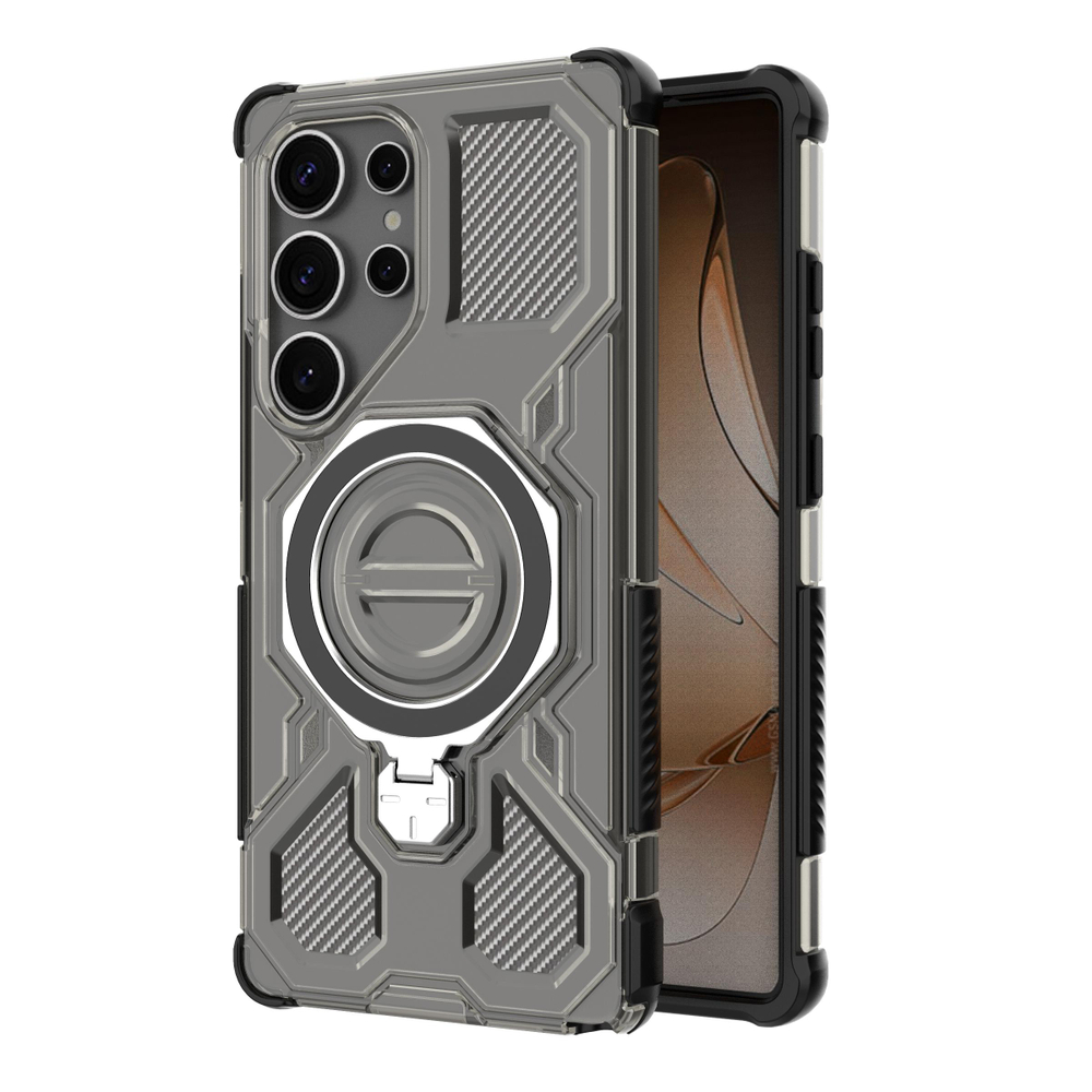 Прозрачный силиконовый чехол Expressive Clear Case для Samsung Galaxy S25 Ultra