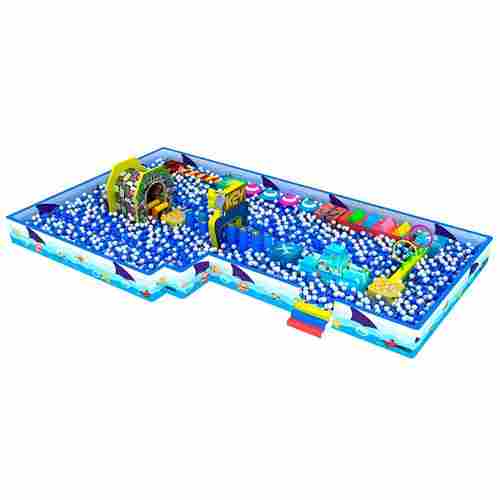 Большой сухой бассейн «Океан», 7х4х1,8 м — для детских развлекательных центров