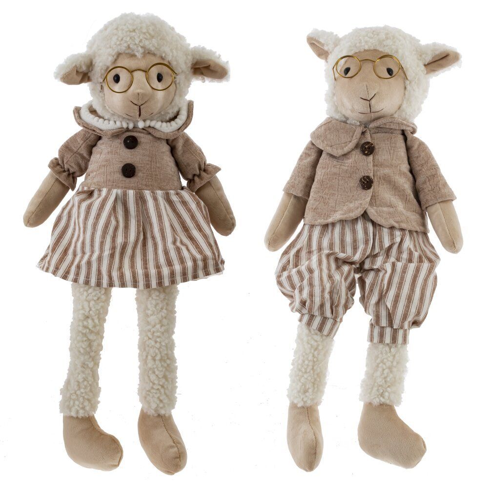 GAEM Игрушка набивная "Овечка", L17 W10 H26/47 см, 2в.