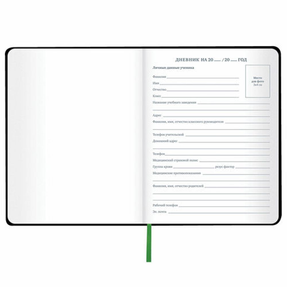 Дневник 1-11 класс 48 л., кожзам (твердая с поролоном), флуоресцентный, BRAUBERG, "Котик", 106907