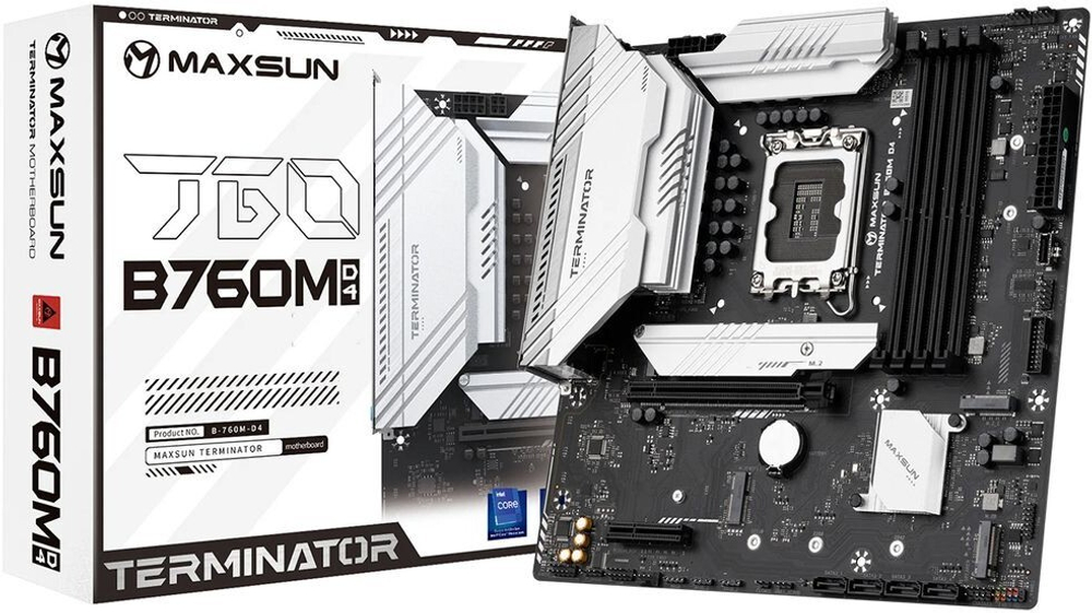 Материнская плата mATX MAXSUN MS-Terminator B760M D4