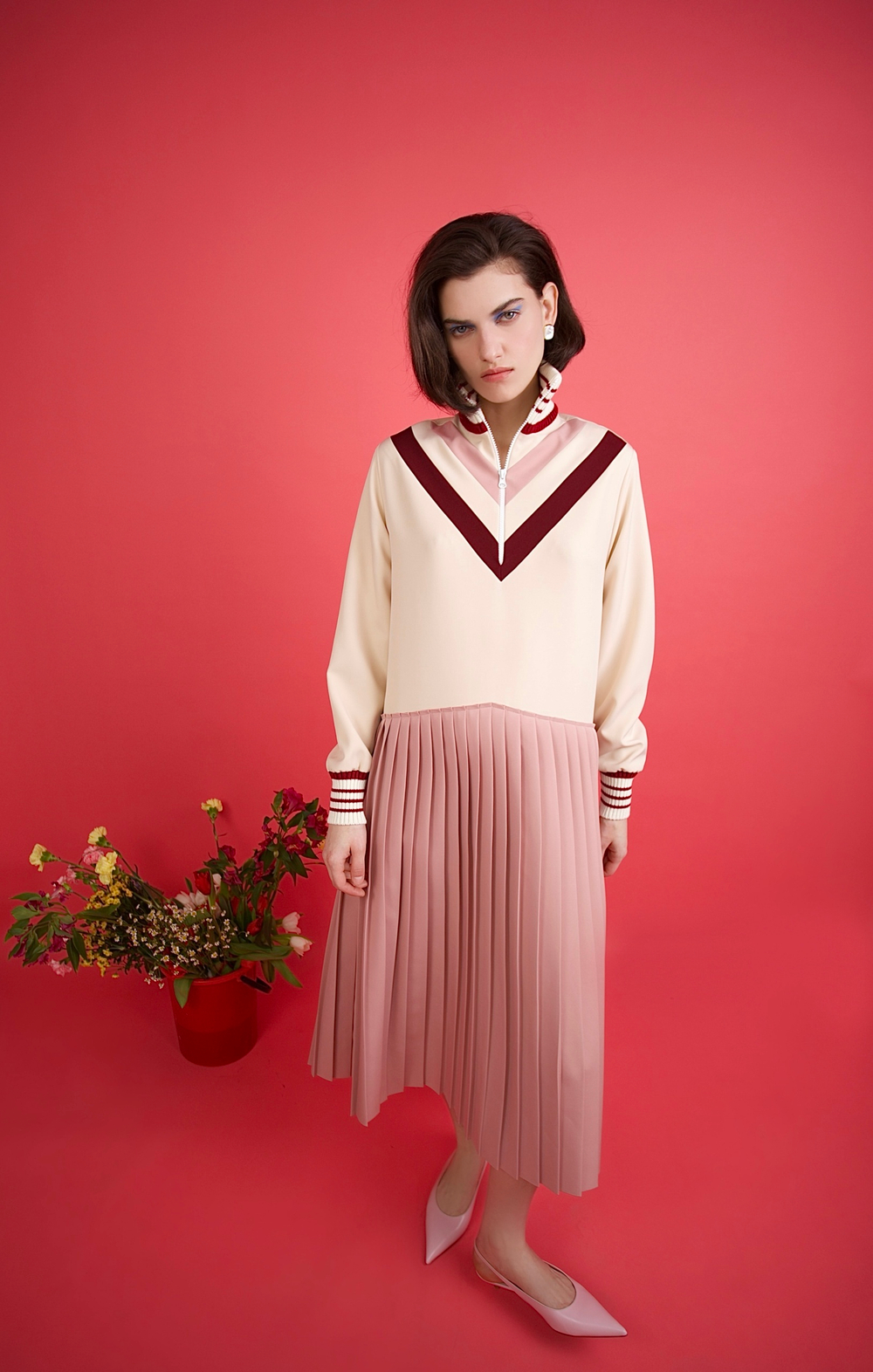 Платье «Олимпиада 4.0» розовое