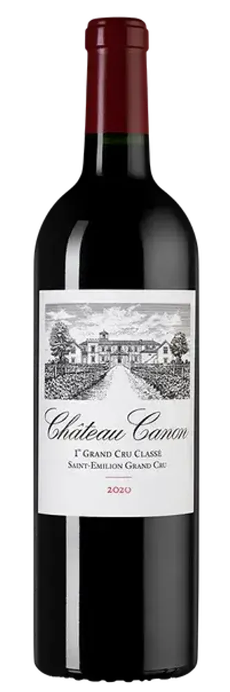 Вино выдержанное красное сухое &quot;Шато Канон Сент-Эмильон Гранд Крю&quot; 2020 14,5% 0,75 л