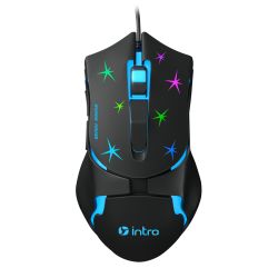 Мышь Intro MG555 игровая проводная 800-3600dpi черная | Intro