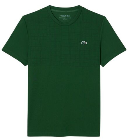 Теннисная футболка Lacoste Tennis x Novak Djokovic - pine green