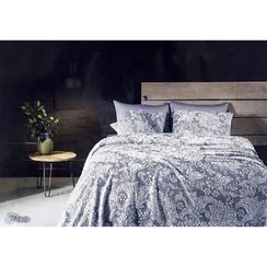 Покрывало пике  FLAVIA синий TIVOLYO HOME Турция