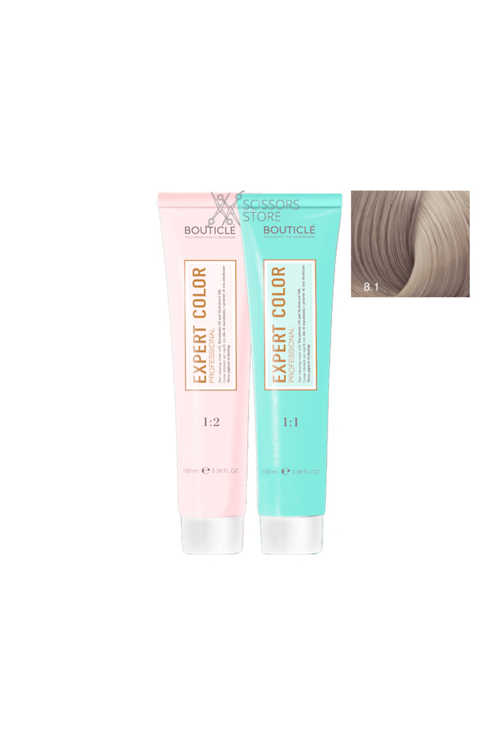 Expert Color Hair Color Cream 8/1 светло-русый пепельный 100 мл