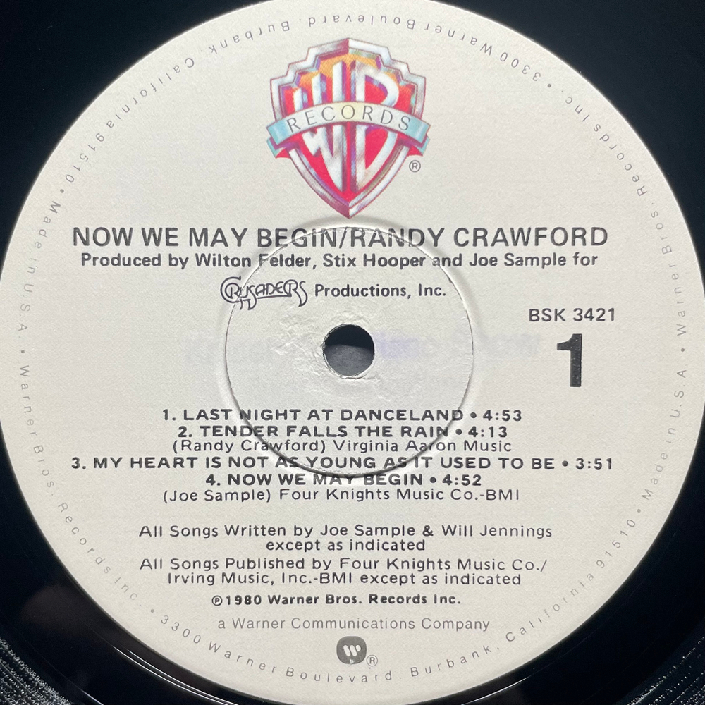 Randy Crawford ‎– Now We May Begin (США 1980г.)