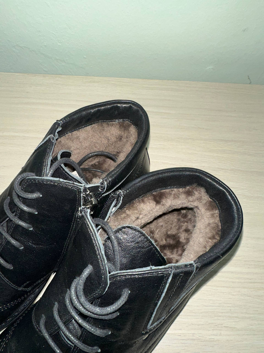 Ботинки мужские(мех) 40р уценка_131