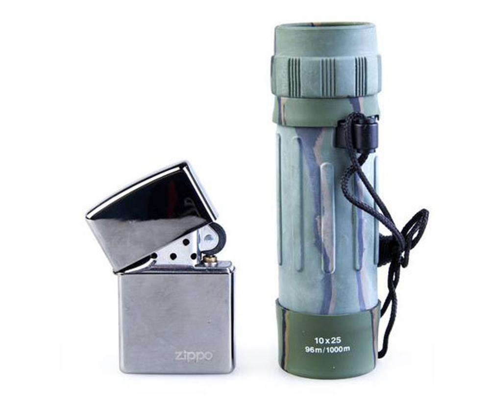 Монокуляр Veber Sport 10x25 BR камуфлированный - фото 2