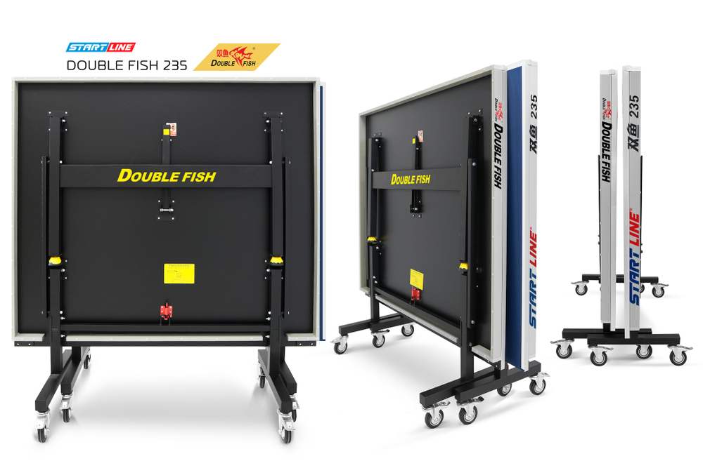 Стол теннисный Double Fish 235 синий