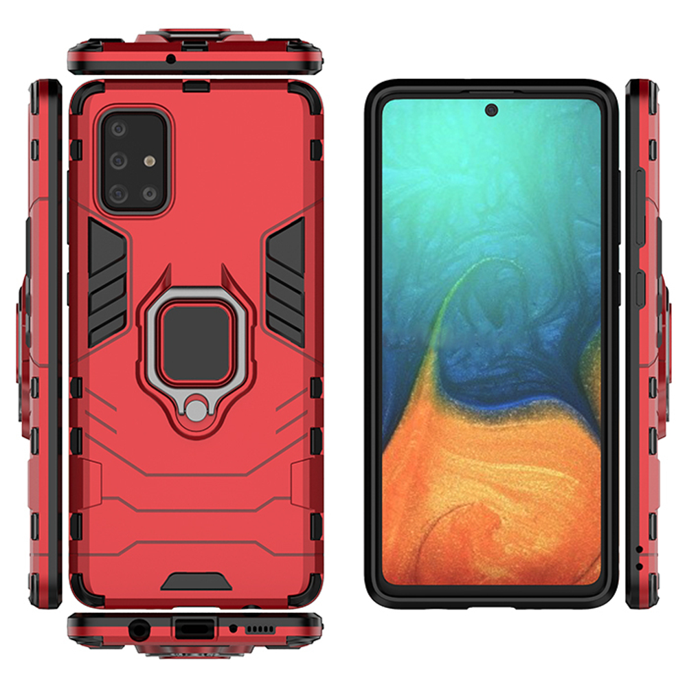 Противоударный чехол с кольцом Panther Case для Samsung Galaxy A71