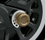 43000167 Набор из двух защитных металлических крышек оси колеса