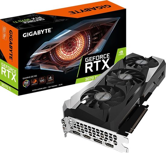Видеокарта Gigabyte GeForce RTX 3070 Ti Gaming OC
