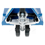 Тележка складская гидравлическая 3т с резиновыми колесами NORDBERG N3902-30R